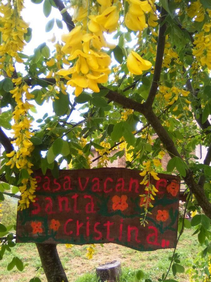 Casa Vacanze Santa Cristina โวลแตร์รา ภายนอก รูปภาพ